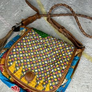 Colorful Patterned Crossbody Bag